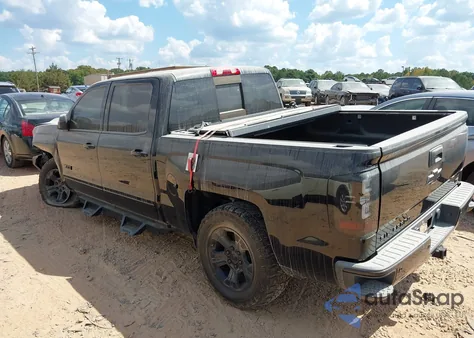 2017 Chevrolet Silverado 1500 2Lz из США, поврежденный, VIN 3GCUKSEC7HG462671